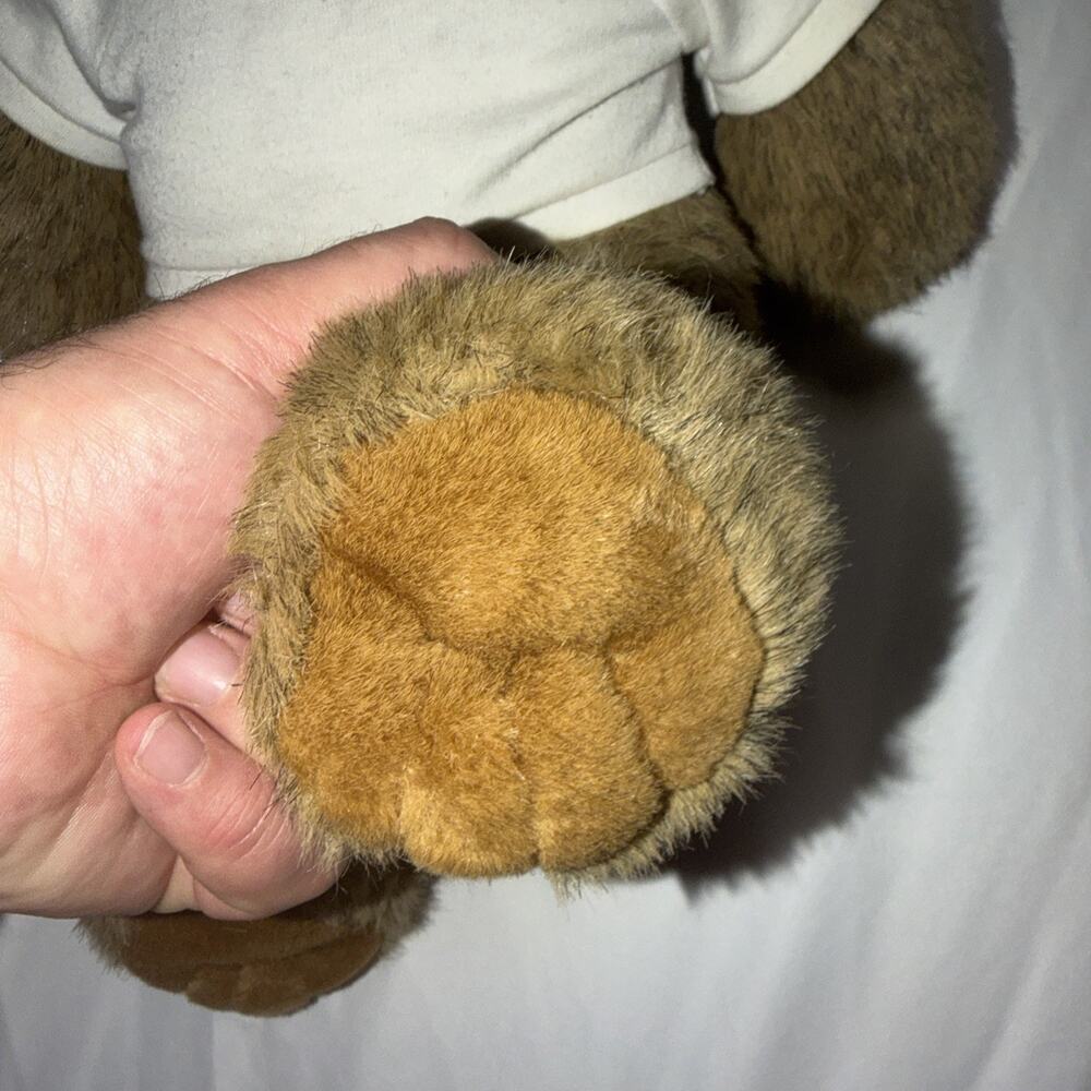 1997 Build A Bear 17" Brown Plush Stuffed Animal VINTAGE - Picture 8 of 8